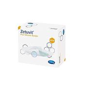 Zetuvit Plus Silicone Border Sterile 17.5 x 17.5 cm Pack of 10