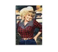 ZEUDFBSA Author Poster Dolly Parton Poster Decorative Painting Canvas Wall Posters And Art Picture Print Modern Family Bedroom Decor Posters 12x18inch(30x45cm)
