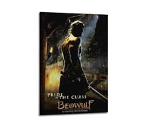ZEUDFBSA Beowulf Movie Poster Poster Decorative Painting Canvas Wall Posters And Art Picture Print Modern Family Bedroom Decor Posters 08x12inch(20x30cm)
