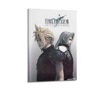 ZEUDFBSA Final Fantasy VII Movie Poster Poster Decorative Painting Canvas Wall Posters And Art Picture Print Modern Family Bedroom Decor Posters 20x30inch(50x75cm)