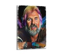 ZEUDFBSA Kenny Rogers Singer Poster Poster Decorative Painting Canvas Wall Posters And Art Picture Print Modern Family Bedroom Decor Posters 20x30inch(50x75cm)