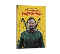 ZEUDFBSA Movie Poster Prisoners of Ghostland Poster Decorative Painting Canvas Wall Posters And Art Picture Print Modern Family Bedroom Decor Posters 08x12inch(20x30cm)
