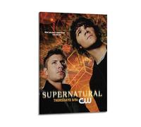 ZEUDFBSA TV Series Supernatural Season 3 Poster Poster Decorative Painting Canvas Wall Posters And Art Picture Print Modern Family Bedroom Decor Posters 24x36inch(60x90cm)