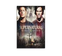 ZEUDFBSA TV Series Supernatural Season 4 Poster Poster Decorative Painting Canvas Wall Posters And Art Picture Print Modern Family Bedroom Decor Posters 24x36inch(60x90cm)