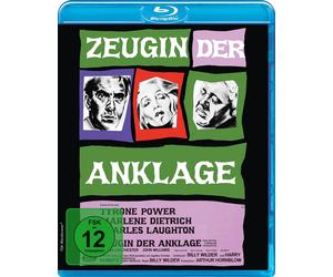 Zeugin der Anklage (Blu-ray) Marlene Dietrich Charles Laughton Billy Wilder
