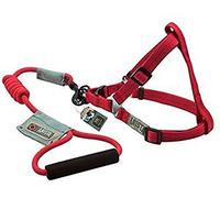 Zeus 99372 Harness and Leash for Dog Arista Round S, Red