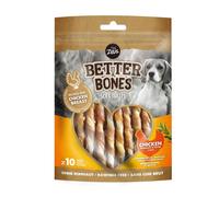 Zeus Better Bones Dog Treats Chicken Twists - Pack of 10