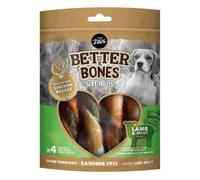Zeus Better Bones Dog Treats Lamb and Mint Rolls - Pack of 4