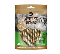 Zeus Better Bones Dog Treats Lamb and Mint Twists - Pack of 10