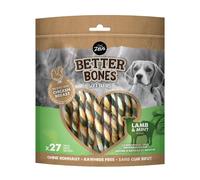 Zeus Better Bones Dog Treats Lamb and Mint Twists - Pack of 27