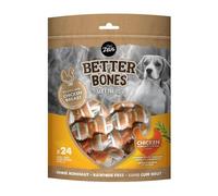 Zeus Better Bones Dog Treats Wrapped Chicken - Pack of 24