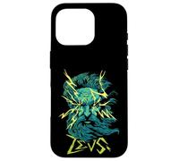 Zeus Blitz Head Graphic Mythology Greece Case for iPhone 16 Pro
