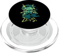 Zeus Blitz Head Graphic Mythology Greece PopSockets PopGrip for MagSafe