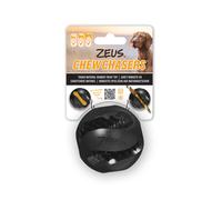 Zeus ChewChasers Treat Ball Black for Dogs - 7.5cm