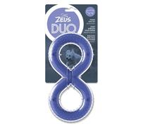 Zeus DUO Figure-8 Tug Dog Toy - Bacon Scented