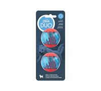 Zeus DUO Ball Dog Toy with Squeaker - Small - 2 Pack