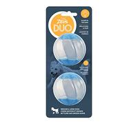 Zeus DUO Ball Dog Toy with Squeaker & Glow - Large - 2 Pack