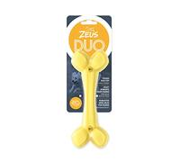 Zeus Dog Toy Duo Coconut-Scented Bone 18 cm Yellow