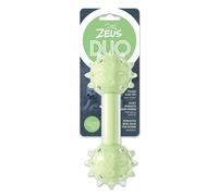 Zeus Duo Spike Mint Scented Dumbbell Dog Toy - 18cm
