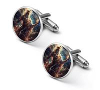Zeus God Greek Mythology Shirt Cufflinks for Men Cuff Links Tie Father Husband Wedding Business 2.0cm