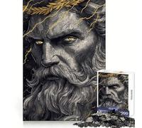 Zeus, God of Thunder 1000 Teenager Pieces Jigsaw Puzzle Boost Memory Happy Idle Time Quality Cut Chic Xmas Gift (50x75cm)