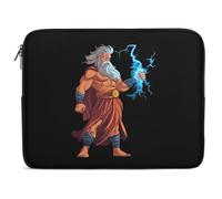 Zeus God of Thunder Greek God Laptop Case Sleeve Bag 13inch Durable Shockproof Protective Computer Carrying Cover Briefcase