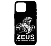 Zeus Greek God Bodybuilder Gym Fitness Workout Case for iPhone 16 Pro Max