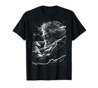 Zeus Gr od Lightning Bolts Lightning god T-Shirt, Men, Black, 3X-Large
