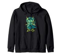Zeus Greek God Mythology Art Culture Greek Mythological Art Zip Hoodie