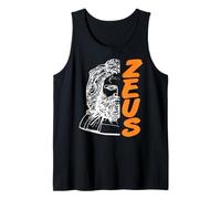 Zeus Greek God of Thunder Power Strength Olympus Lord Tank Top