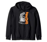 Zeus Greek God of Thunder Power Strength Olympus Lord Zip Hoodie