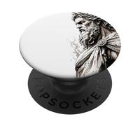 Zeus Gr od Sketch Classical Mythology Art PopSockets Adhesive PopGrip