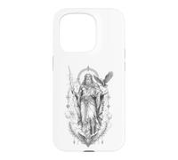 Zeus Gr od Thunder Lightning Eagle Mythology Artwork Case for iPhone 15 Pro