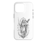 Zeus Gr od Thunder Lightning Eagle Mythology Artwork Case for iPhone 16 Pro