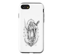 Zeus Gr od Thunder Lightning Eagle Mythology Artwork Case for iPhone SE (2020) / 7/8