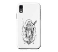 Zeus Gr od Thunder Lightning Eagle Mythology Artwork Case for iPhone XR