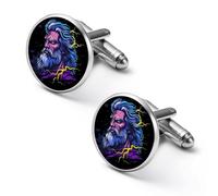 Zeus Gr od with Thunder Men Cufflinks Shirt Cuff Links Business Tuxedo Studs Wedding