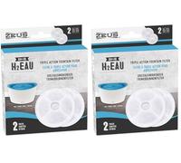 Zeus H2EAU Fountain Replacement Filters Two Pack (Pack of 2)