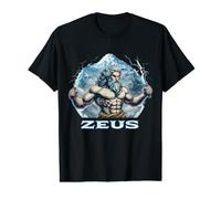 Zeus King of Gods Greek Mythology Lover Ancient Greece Myths Value Graphic T-Shirt