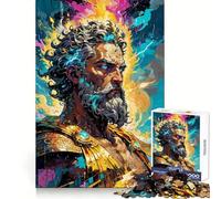 Zeus︰ King of Mount Olympus 1000-piece Jigsaw Puzzles Logical Skill Mindful Leisure Precise Join Thoughtful Gift (50x75cm)