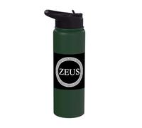 Zeus King of The Gods Ancient Greece Stainless Steel Insulated Water Bottle