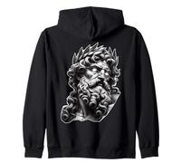 Zeus King of the Gods Greek Mythology Zip Hoodie
