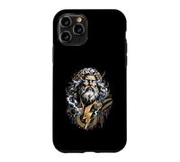 Zeus Lightning Gr od Mythology Storm Power Portrait Art Case for iPhone 11 Pro