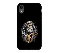 Zeus Lightning Gr od Mythology Storm Power Portrait Art Case for iPhone XR