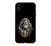 Zeus Lightning Gr od Mythology Storm Power Portrait Art Case for iPhone XS Max