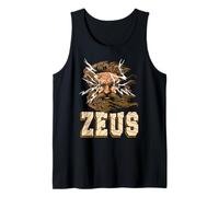 Zeus Lightning Wrath Greek God Mythology Thunder Power Tank Top