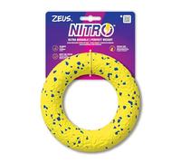 Zeus Dog Toy Nitro Ring - Durable Rubber for Chewing & Fetch - 16cm