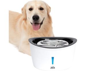 Zeus Pet Stainless Steel 6L Dog Drinking Fountain Water Bowl Dispenser
