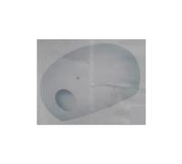 Zeus Shade Frosted Glass White