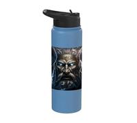 Zeus the Master of Greek Mythology Gods Stainless Steel Insulated Water Bottle